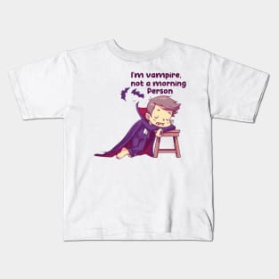 I'm not morning person Kids T-Shirt